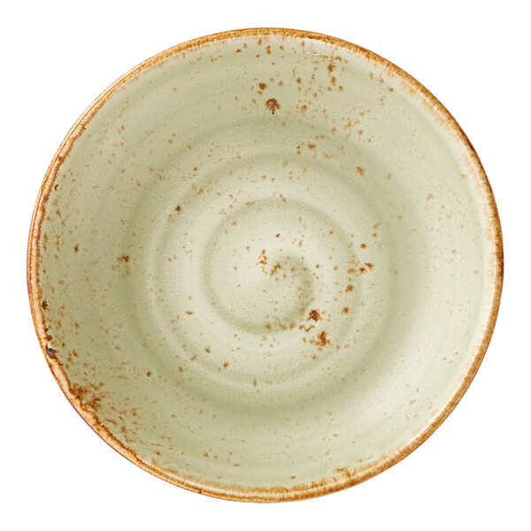 Steelite Performance Craft 4 oz. Green Coupe Bowl - 24/Case