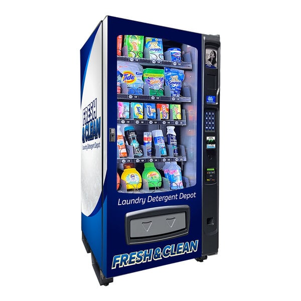 Seaga ENV4L 24-Item Laundry Vending Machine / Merchandiser with Graphic