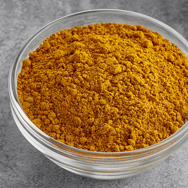 A bowl of Hometown Provisions curry powder.