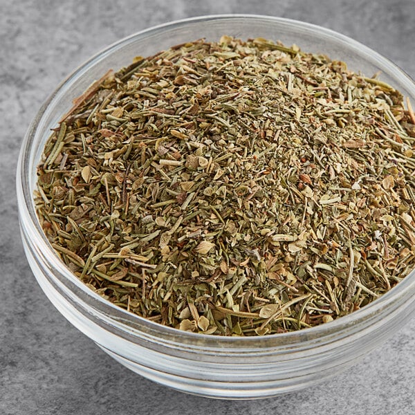 A bowl of Hometown Provisions Italian Seasoning.