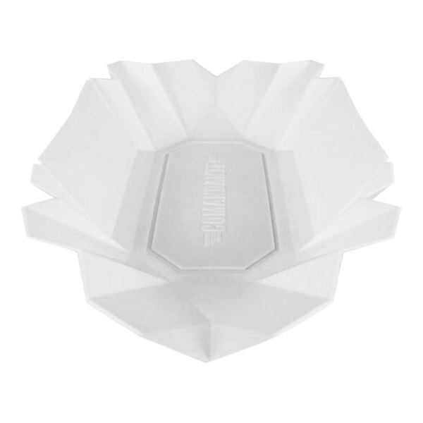 A white rectangular Comandante plastic tray.