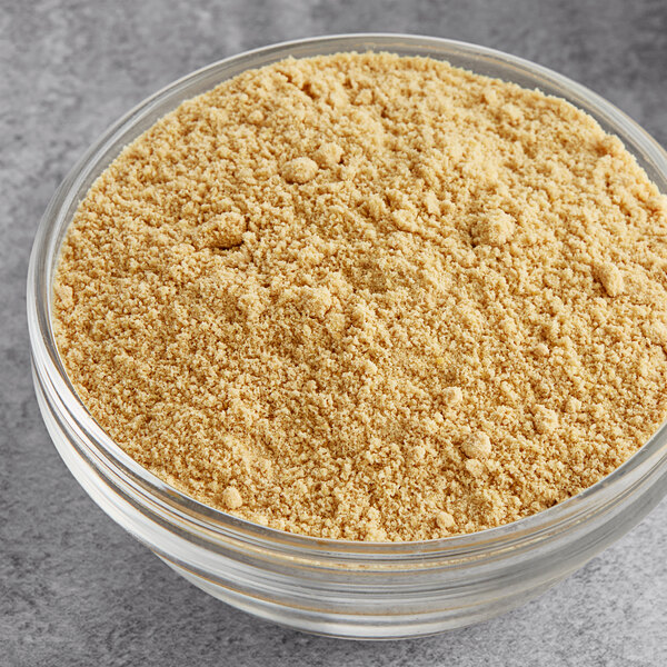 A bowl of Hometown Provisions Ground Yellow Mustard.