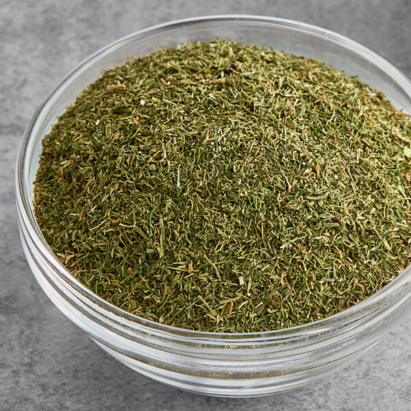 A bowl of Hometown Provisions Dill Weed.