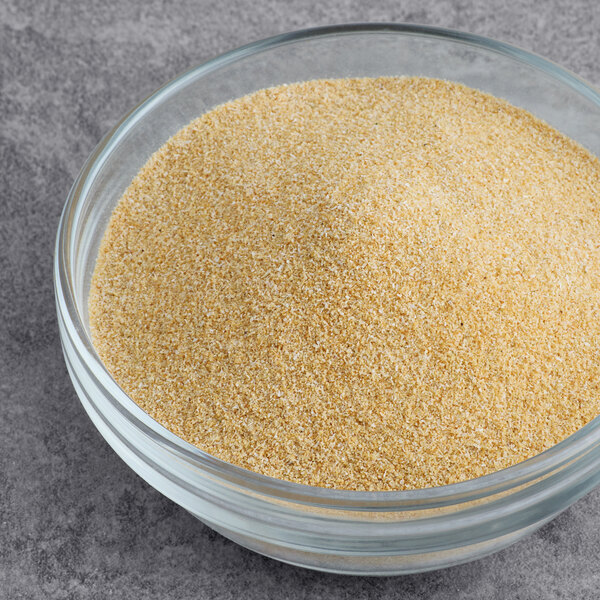 A bowl of Hometown Provisions granulated onion.