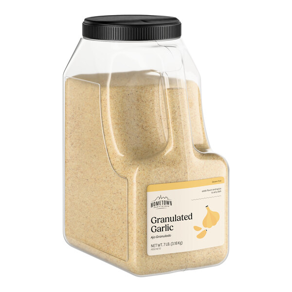Hometown Provisions Granulated Garlic 7 lb. - 4/Case