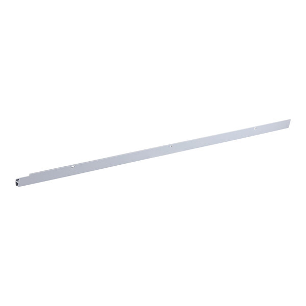 A white metal bar for Avantco refrigeration units.