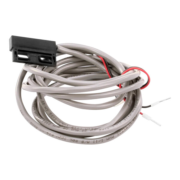 A Hobart interlock tank door cable with red and white connectors.