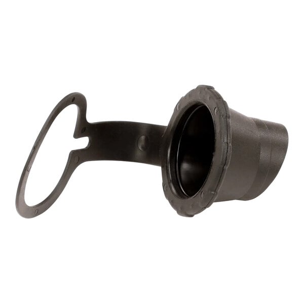 A black plastic Hobart plug with a black handle.