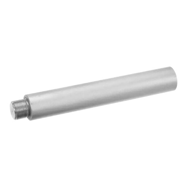 A stainless steel cylindrical tube with a screw on the end.