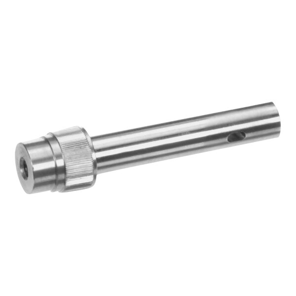 A stainless steel Hobart Shaft, Knob.