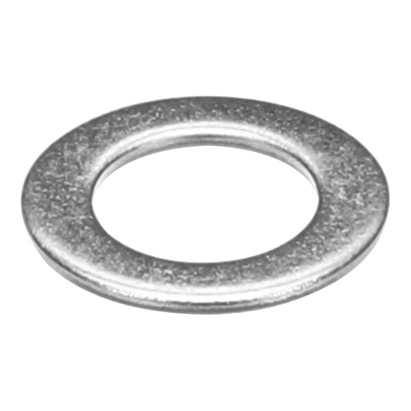 A Hobart round aluminum washer.