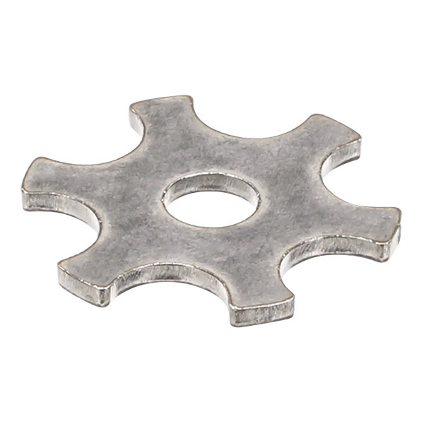 A Hobart electric heat plate with a metal gear wheel.