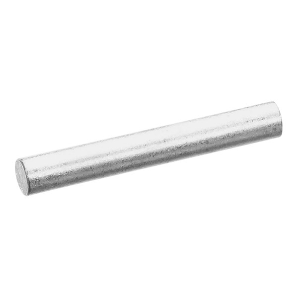 A close-up of a silver metal Hobart shear pin.