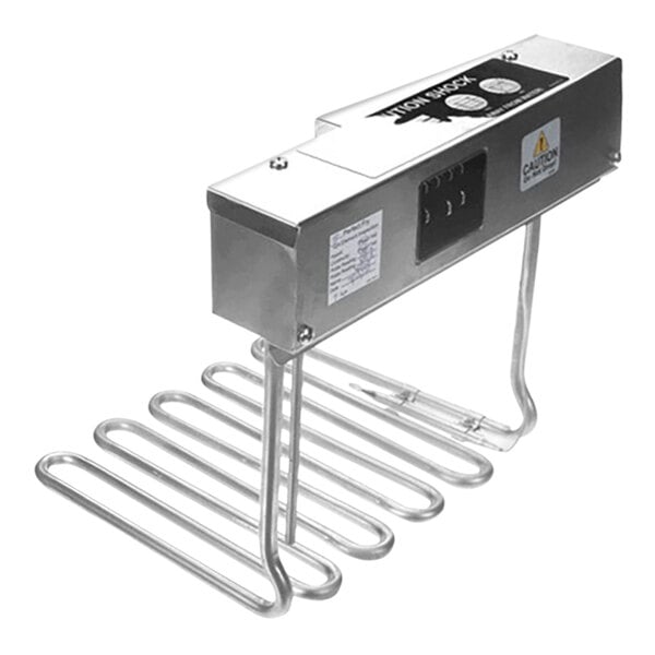 A metal Perfect Fry 5.7Kw heater assembly.