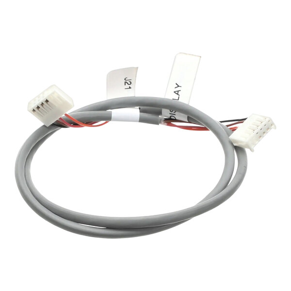 A white Hobart cable with two wires and a connector.