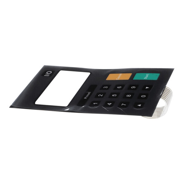 A black keypad for a Perfect Fryer.