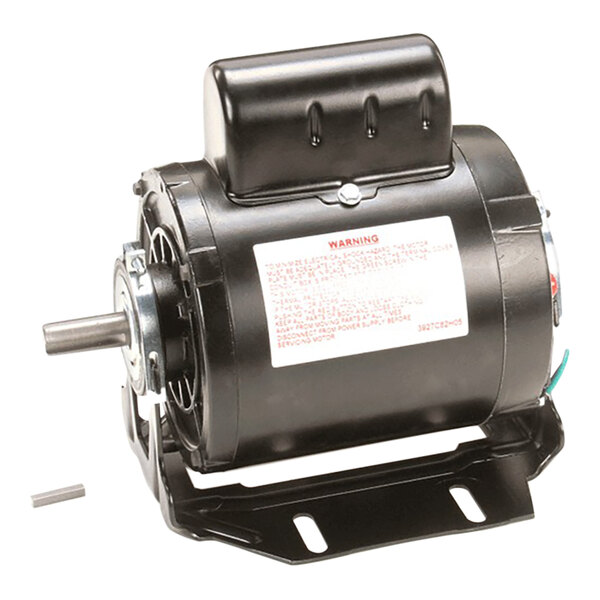 A black Hobart motor assembly.