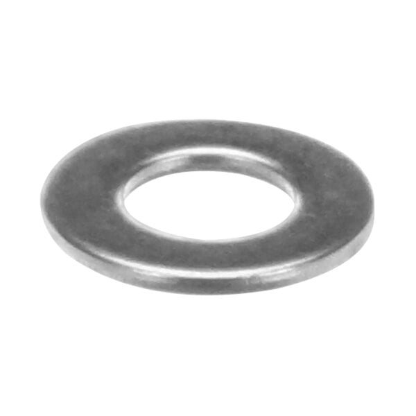 A stainless steel Hobart washer.