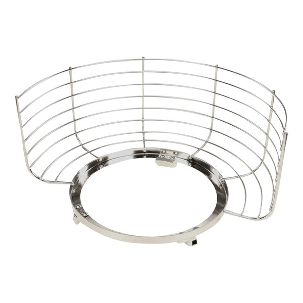 A Hobart metal wire cage assembly with a round ring and a metal wire mesh.