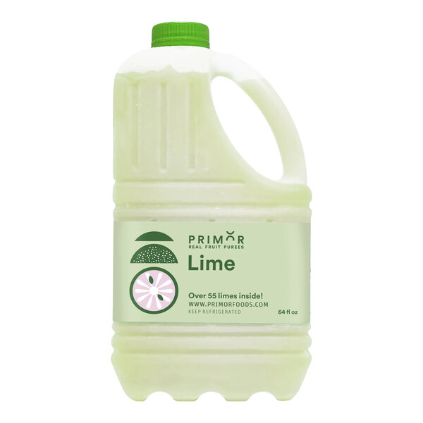 Primor Lime Puree 64 fl. oz. - 3/Case