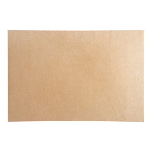 A rectangular Baker's Lane unbleached parchment paper sheet.