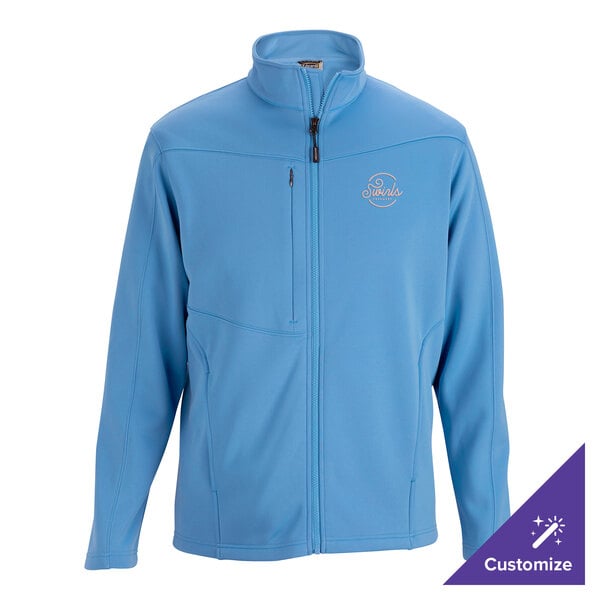 Edwards 3440 Unisex Customizable Ceil Performance Tek Full-Zip Sweater / Jacket - Fleece - Medium