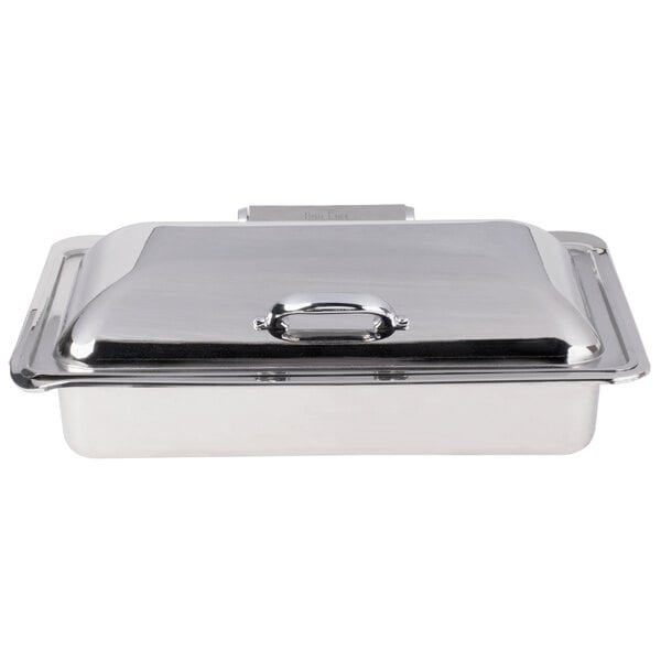 CHAFER RND INDUC SOLID 8 8QT RECTANGLE SOLID TOP