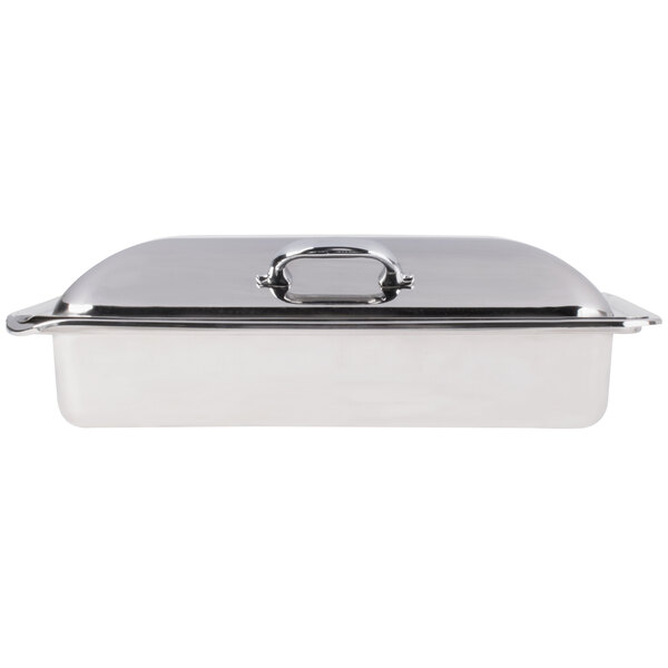 CHAFER RND INDUC SOLID 8 8QT RECTANGLE SOLID TOP