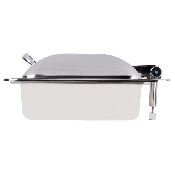 CHAFER RND INDUC SOLID 8 8QT RECTANGLE SOLID TOP