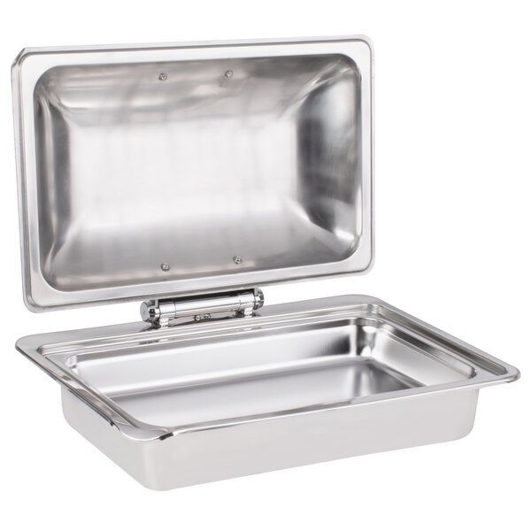 CHAFER RND INDUC SOLID 8 8QT RECTANGLE SOLID TOP