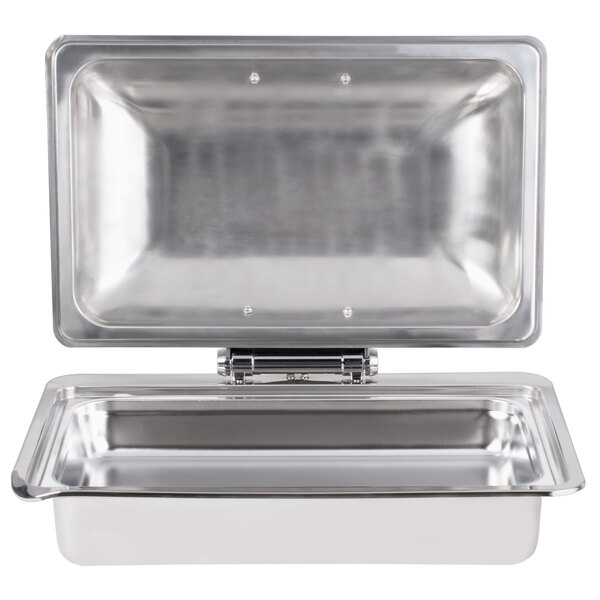 CHAFER RND INDUC SOLID 8 8QT RECTANGLE SOLID TOP