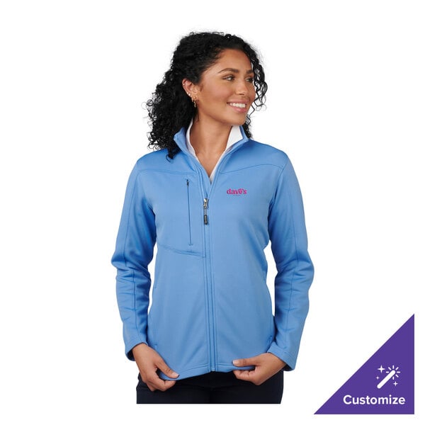 Edwards 6440 Women's Customizable Ceil Performance Tek Full-Zip Sweater / Jacket - Fleece - Extra Large