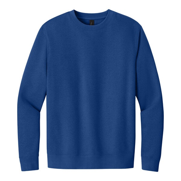 A District Deep Royal blue crewneck sweatshirt.