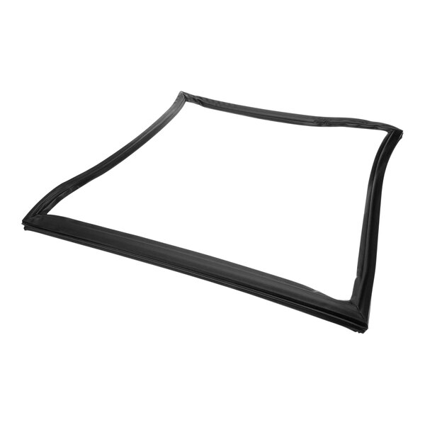 A black rectangular Everest Refrigeration door gasket.