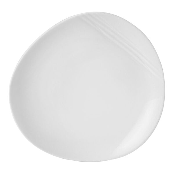 Steelite Distinction Organics 10" White Embossed Plate - 24/Case