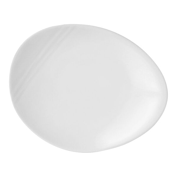 Steelite Distinction Organics 8" White Embossed Plate - 24/Case