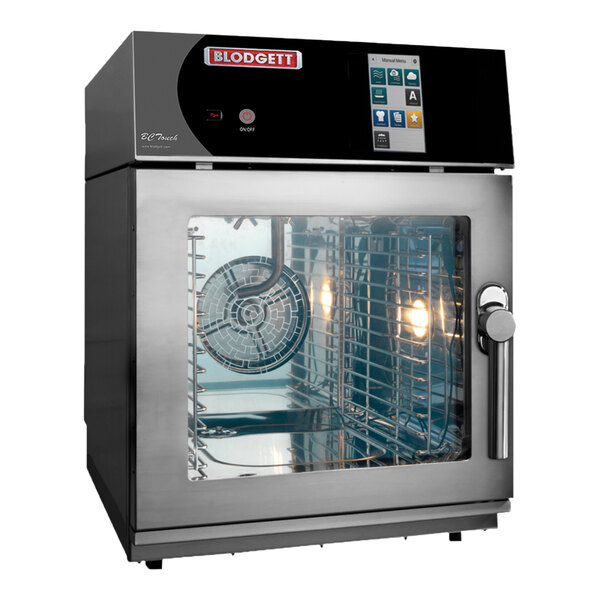 A Blodgett Mini Electric Boilerless Combi Oven with a glass door.