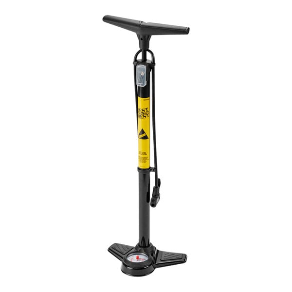 A yellow and black Cherne Econ-O-Pump Test Pump.