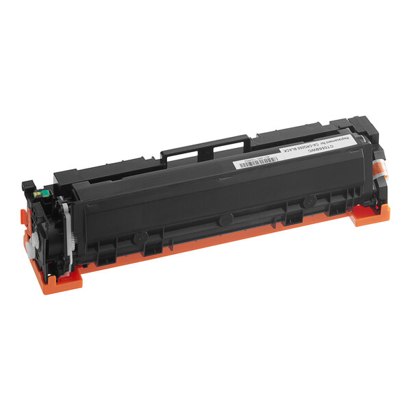A Point Plus black and orange printer toner cartridge for Canon Color imageCLASS printers.