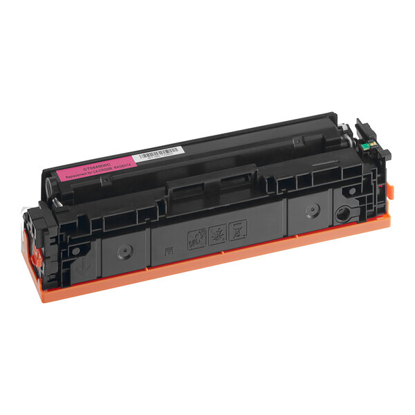 A Point Plus magenta printer toner cartridge for Canon Color imageCLASS printers on a white background.