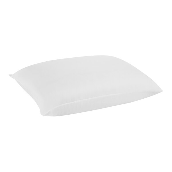 A white Suite Sanctuary medium support pillow on a white background.