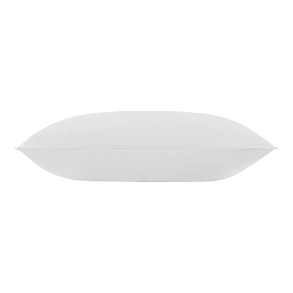 A white FeatherBest by Pacific Coast Feather queen size duck feather pillow with a white background.