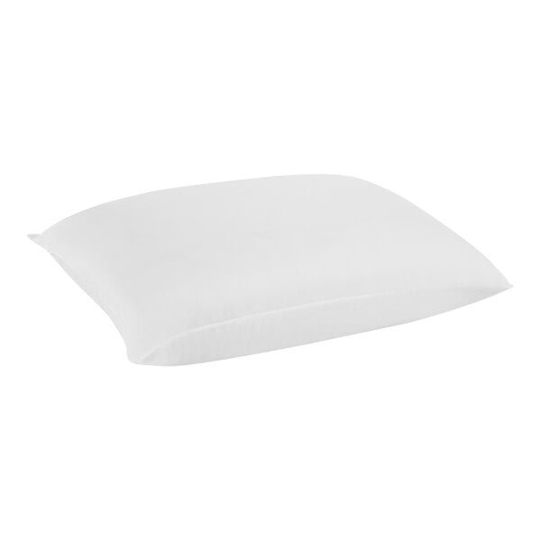 A white Suite Sanctuary king size pillow with medium support.