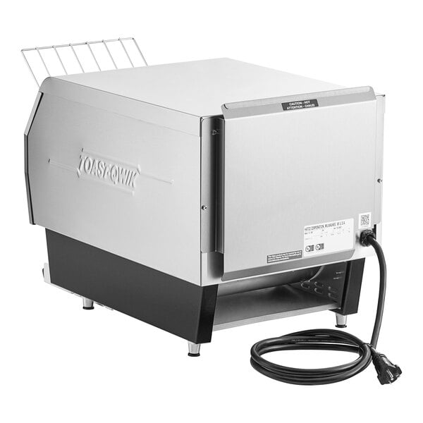 A Hatco Toast Qwik conveyor toaster with a cord attached.