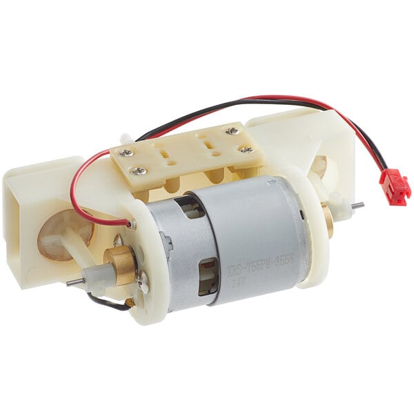 A VacPak-It Ultima electric pump motor with wires.