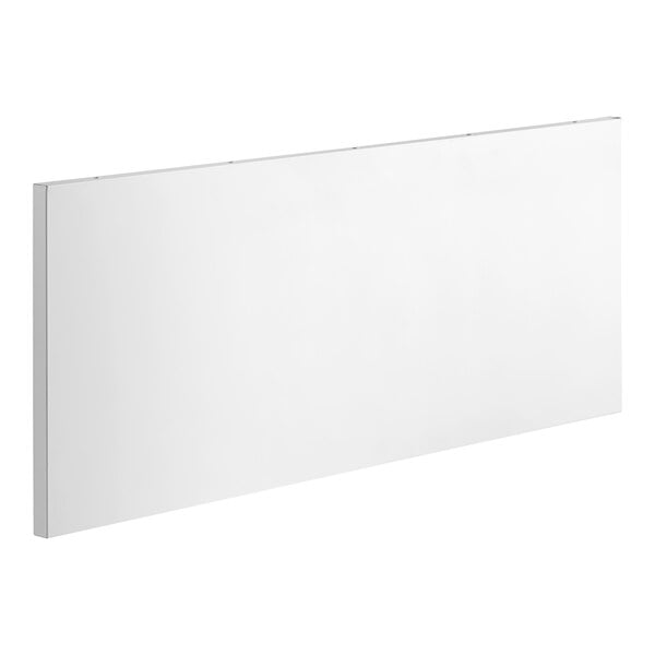 A white rectangular front cover panel.