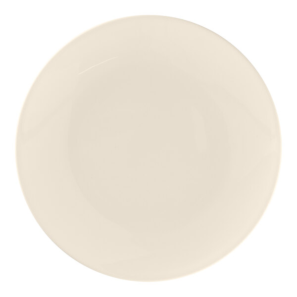 A white RAK Porcelain Bravura bone china plate with a plain edge.