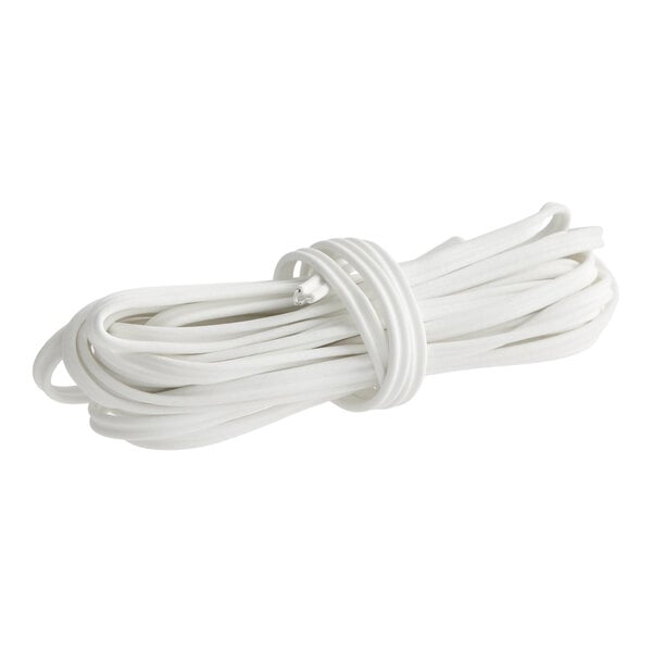 A coiled white cabinet temperature probe for select Avantco AU and AWT series units.
