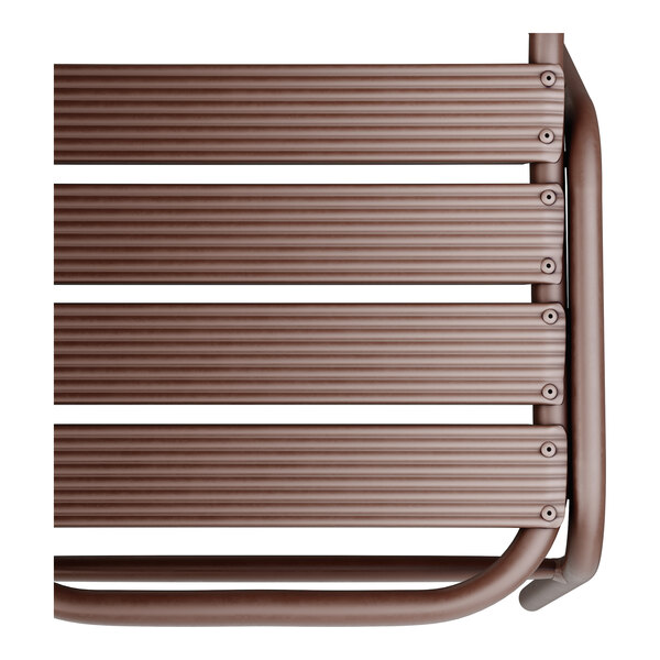 a close up of a bench