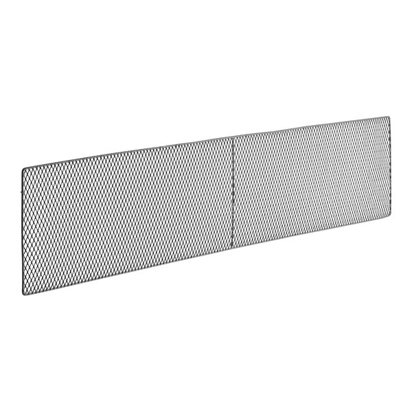 An Avantco metal back grille with a mesh pattern.